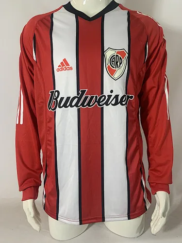 03-04 River Plate Away Retro Soccer Jerseys