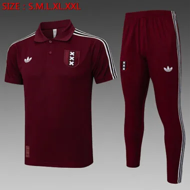 25-26 Ajax Polo Training Soccer Suit