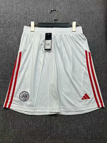 25-26 Ajax Home Soccer Shorts