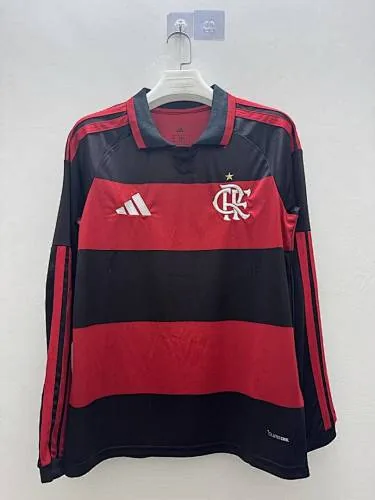 Camisetas de fútbol del Flamengo para partidos en casa, números 26 y 27