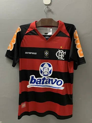 Camisetas de fútbol retro del Flamengo (local) de 2010