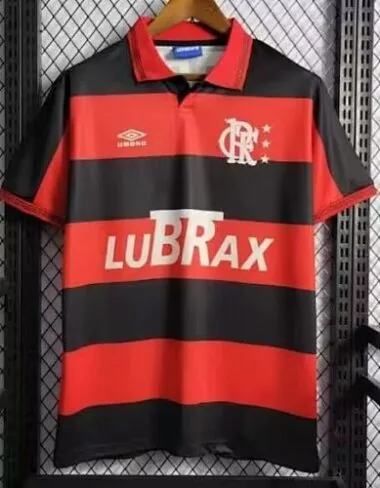 Camisetas de fútbol retro del Flamengo de 1992 (locales)