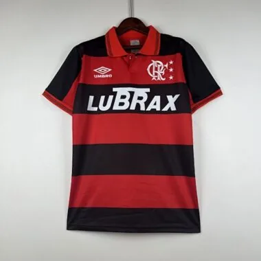 Camisetas de fútbol retro del Flamengo de 1990 (local)