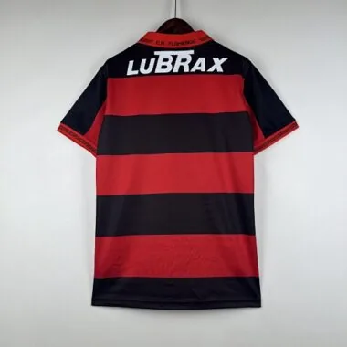 Afbeelding 2 van album 1990 Flamengo Home Retro Soccer Jerseys