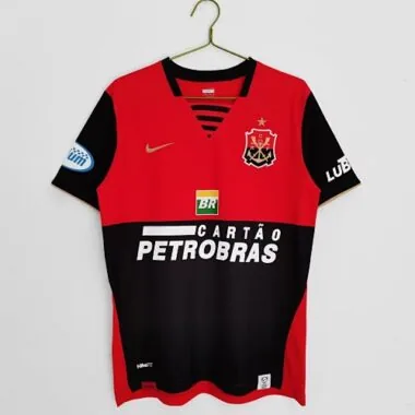 Camisetas de fútbol retro de local del Flamengo de la temporada 2007/2008