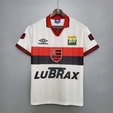 Camisetas de fútbol retro del Flamengo de 1995 (visitante) del 100.º aniversario