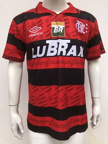 Camisetas de fútbol retro de local del Flamengo de la temporada 1995/96
