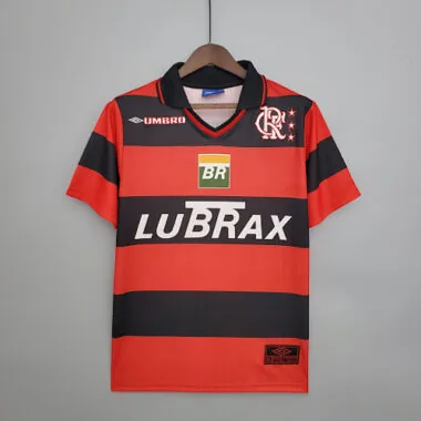 Camisetas de fútbol retro del Flamengo (local) de 1999