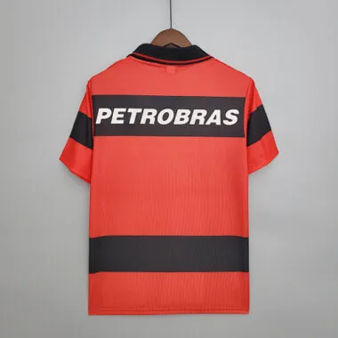 Afbeelding 2 van album 1999 Flamengo Home Retro Soccer Jerseys