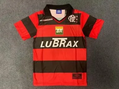 Afbeelding 3 van album 1999 Flamengo Home Retro Soccer Jerseys