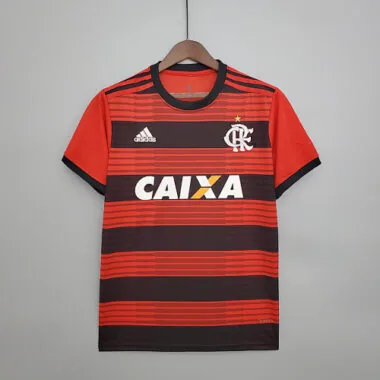 Camisetas de fútbol retro de local del Flamengo de la temporada 18/19
