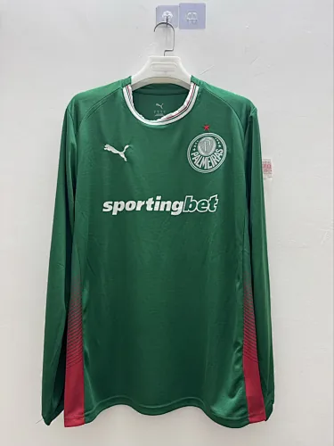 26-27 Palmeiras Home Long Sleeve Soccer Jerseys