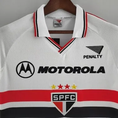 Imagen 3 del álbum 1999 Sao Paulo Home Retro Soccer Jerseys