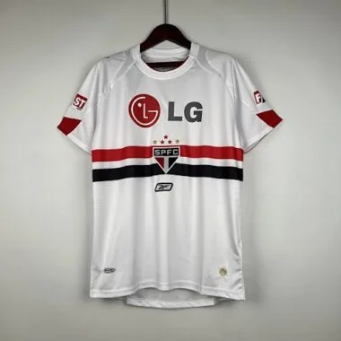 07/08 Sao Paulo Home Retro Soccer Jerseys