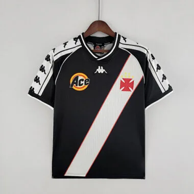 Camisetas de fútbol retro del Vasco da Gama para partidos fuera de casa de la temporada 2000