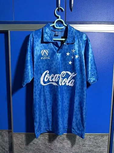 Camisetas de fútbol retro del Cruzeiro (1993) para partidos en casa