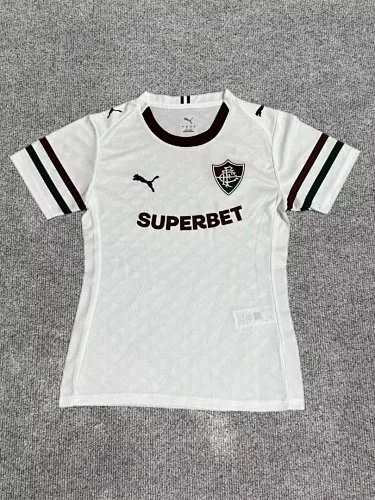 Camisetas de fútbol femenino del Fluminense para partidos fuera de casa, temporadas 26-27