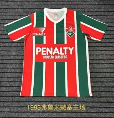 Camisetas retro de fútbol del Fluminense (local) de 1993