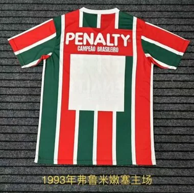 1993 Fluminense Home Retro Soccer Jerseys Albumbild 2