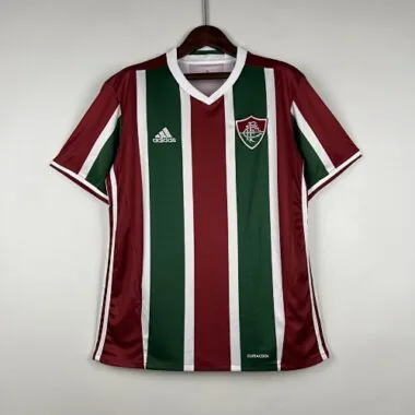 Camisetas de fútbol retro de local del Fluminense de la temporada 16/17