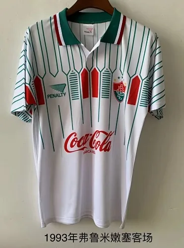 Camisetas de fútbol retro de visitante del Fluminense de 1993