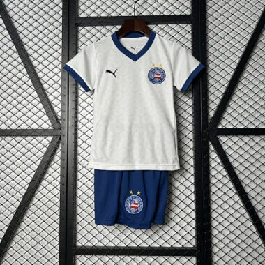 Camisetas de fútbol infantil «Bahia Home» de las tallas 25 y 26