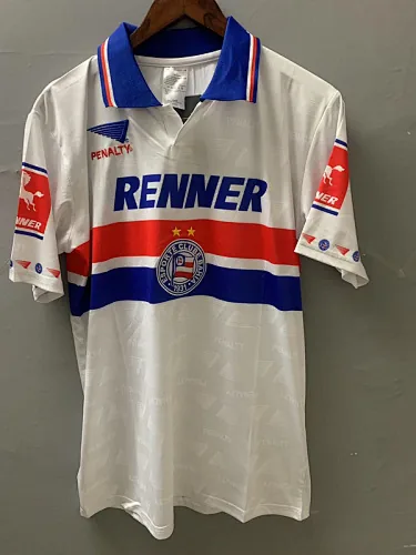 Camisetas de fútbol retro del Bahia Home de 1996