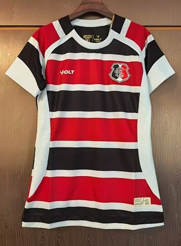 Camisetas de fútbol femenino del Santa Cruz Home, números 25 y 26