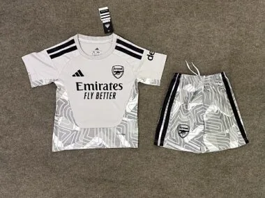 2026/27 Arsenal Goalkeeper Kids Jersey and Shorts