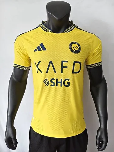 Camiseta de local del Al-Nassr, versión para jugador, temporada 2026/27