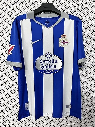 Camiseta de local del Deportivo de La Coruña