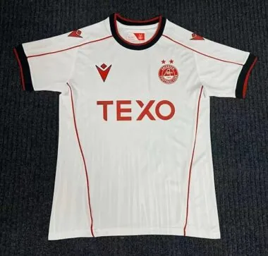 Camiseta de visitante del Aberdeen 2026/27