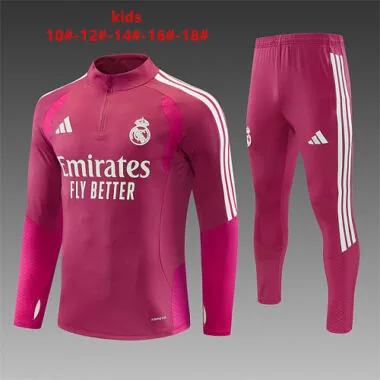 2026/27 Real Madrid Kids Long Sleeve Tracksuit