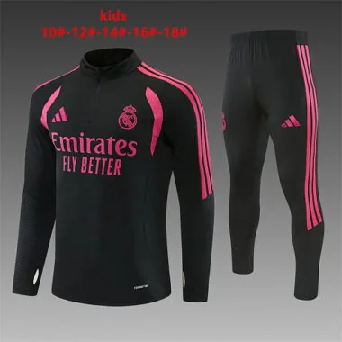 2026/27 Real Madrid Kids Long Sleeve Tracksuit