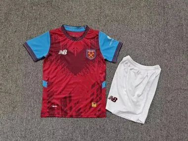 2026/27 West Ham Home Kids Jersey and Shorts