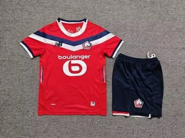 2026/27 Lille Home Kids Jersey and Shorts