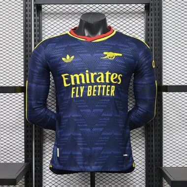 2026/27 Arsenal Away Player Version Long Sleeve Jersey