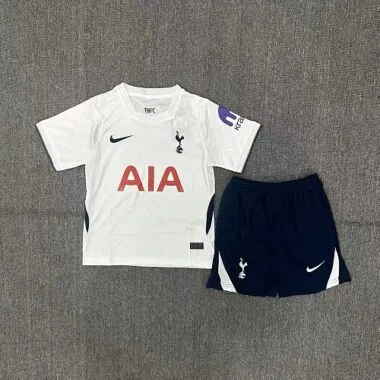 2026/27 Tottenham Home Kids Jersey and Shorts