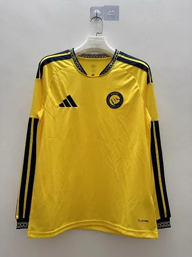 2026/27 Al-Nassr Home Long Sleeve Jersey