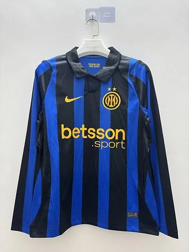 2026/27 Inter Milan Home Long Sleeve Jersey