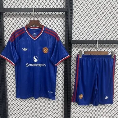 2026/27 Man United Away Kids Jersey and Shorts