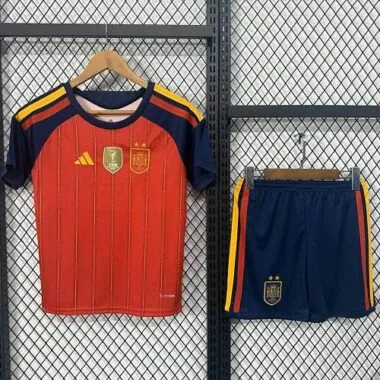2026 Spain Home Kids Jersey