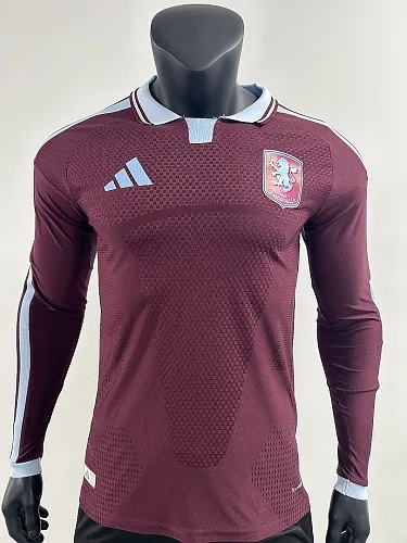 2026/27 Aston Villa Home Long Sleeve Jersey