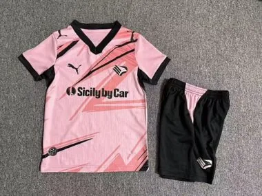 2026/27 Palermo Home Kids Jersey and Shorts