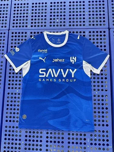 26-27 Al-Hilal Home Yupoo Cheap Soccer Jerseys