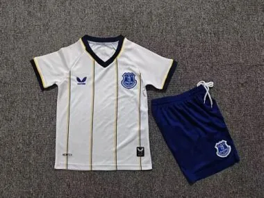 2026/27 Everton Away Kids Jersey and Shorts