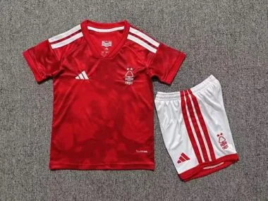 2026/27 Nottingham Forest Home Kids Jersey and Shorts