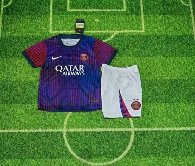 Camiseta y pantalones cortos para niño del París Saint-Germain, edición especial 2026/27