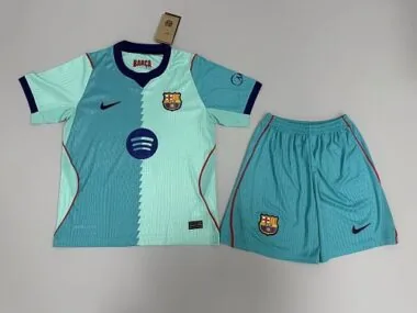 2026/27 Barcelona Third Kids Jersey and Shorts