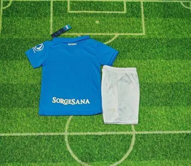 Imagen 2 del álbum Camiseta y pantalones cortos de local para niños del Nápoles, temporada 2026/27